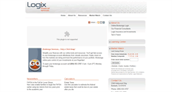 Desktop Screenshot of logixfinancial.com