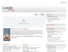 Tablet Screenshot of logixfinancial.com
